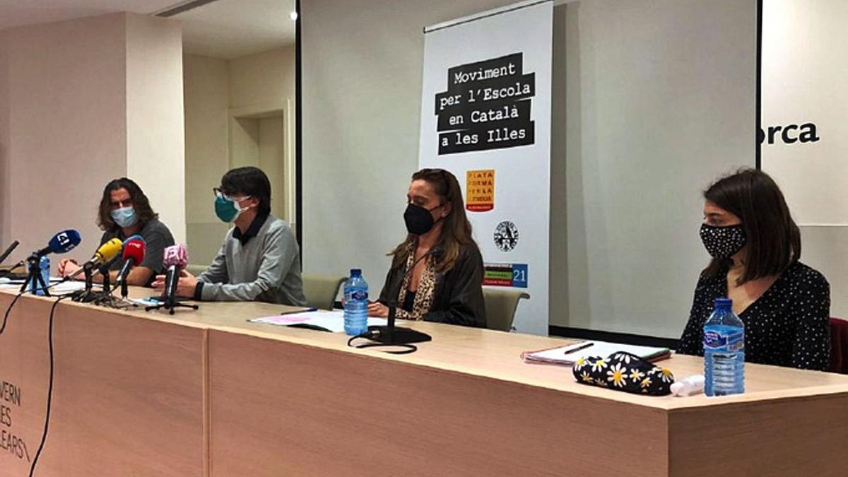 El Moviment per l’Escola en Català cree que Balears está «en emergencia lingüística»