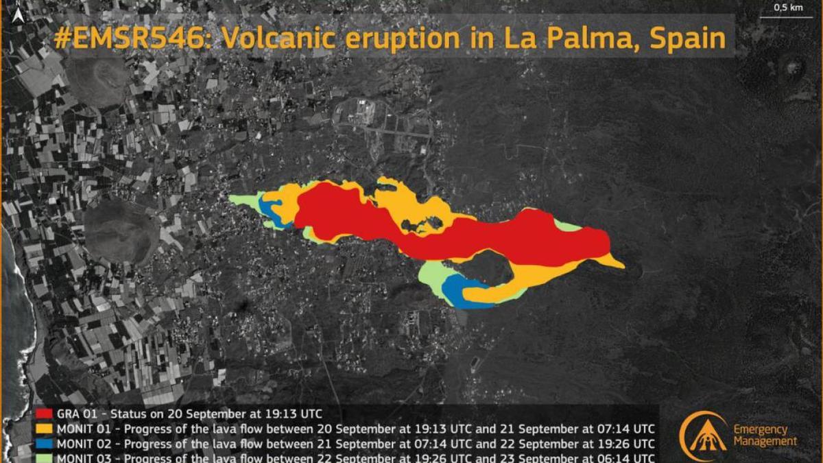 Imagen del satélite Copérnicus