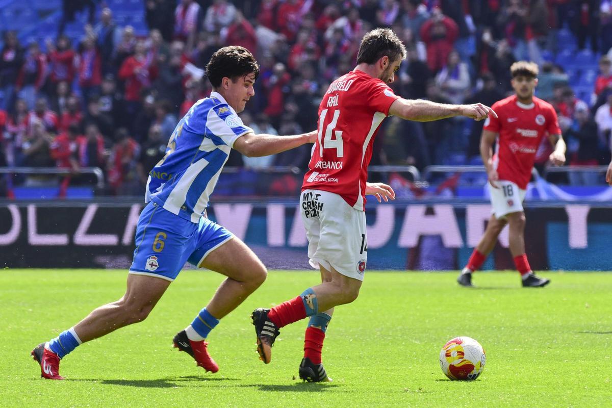 Fabril 3 - 0 UD Ourense: las puertas de bronce se abren para el filial blanquiazul