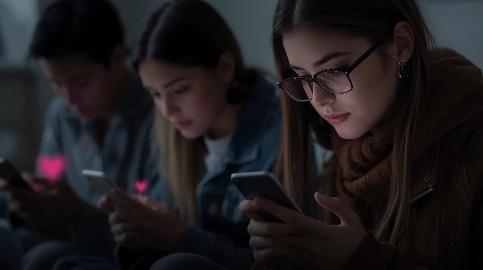 Personas buscando información sobre amarres de amor