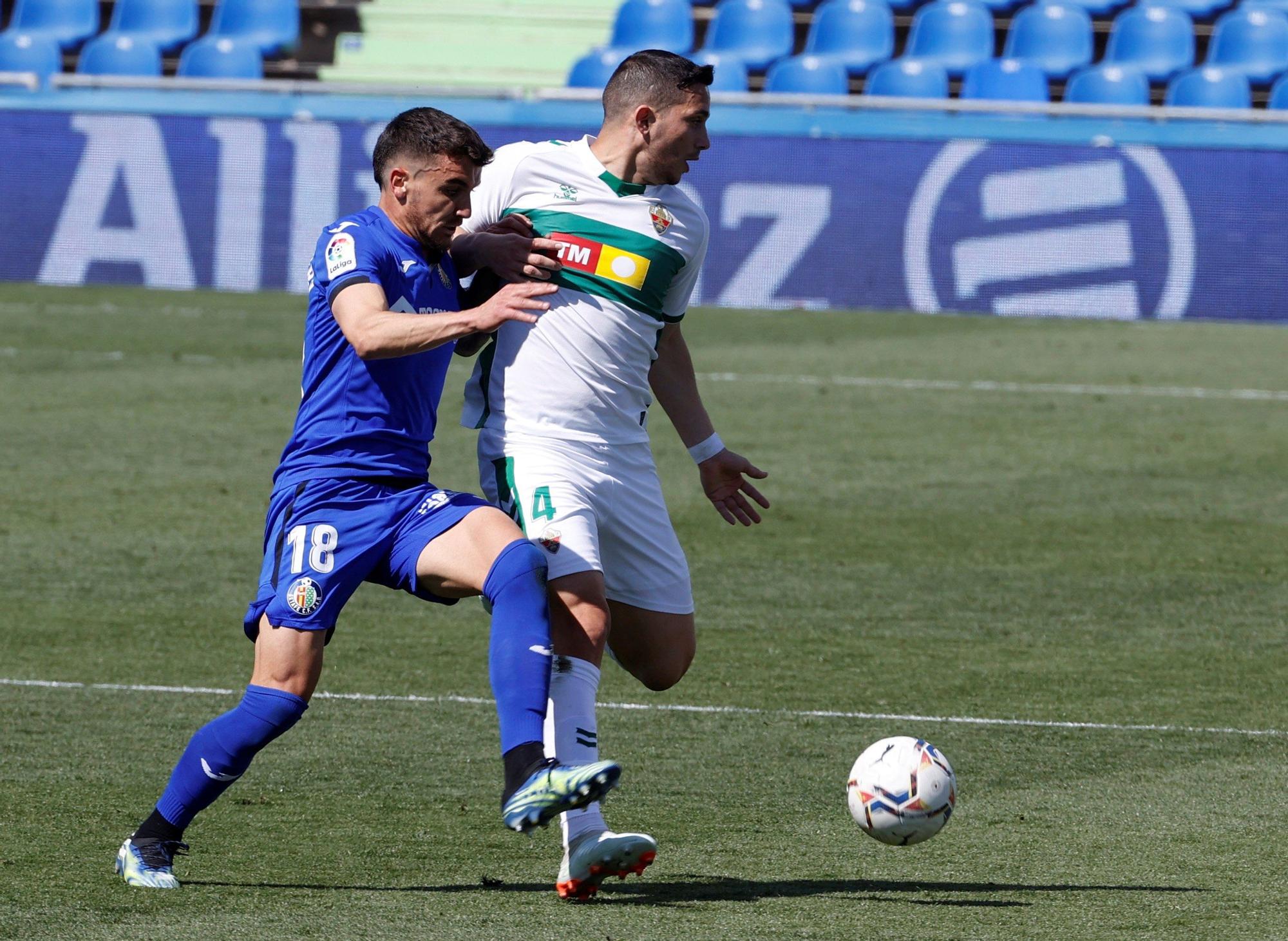 Las imágenes del Getafe-Elche