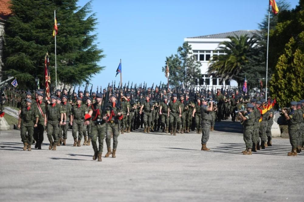 El general Romero Losada se despide de la Brilat