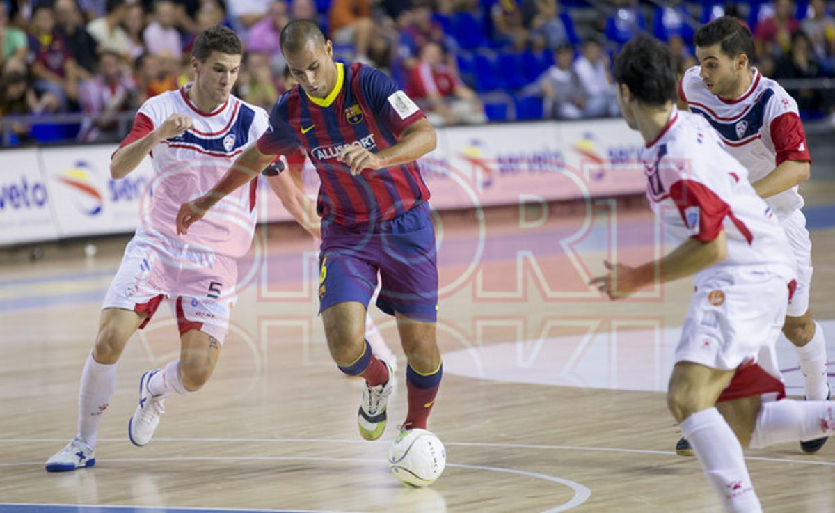 Barça,2 - Santiago Futsal,2