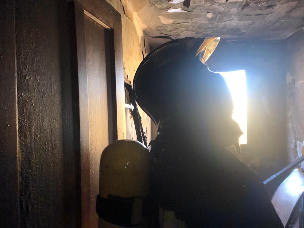 Incendio en una vivienda de la calle 22 de Mayo, en La Isleta (13/04/2021)
