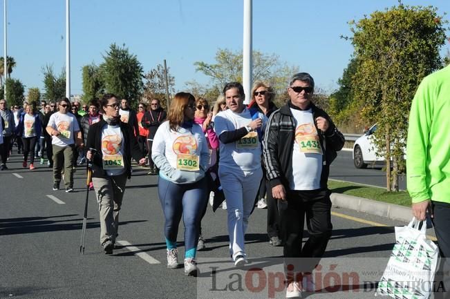 Carrera popular AFACMUR y La7TV en La Alberca: senderistas