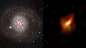 Descobert un forat negre supermassiu que revela secrets dels centres galàctics