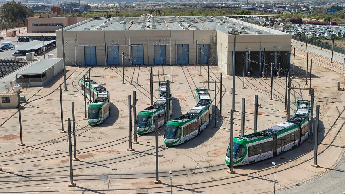 Cuatro nuevos trenes construidos por CAF para el metro de Málaga