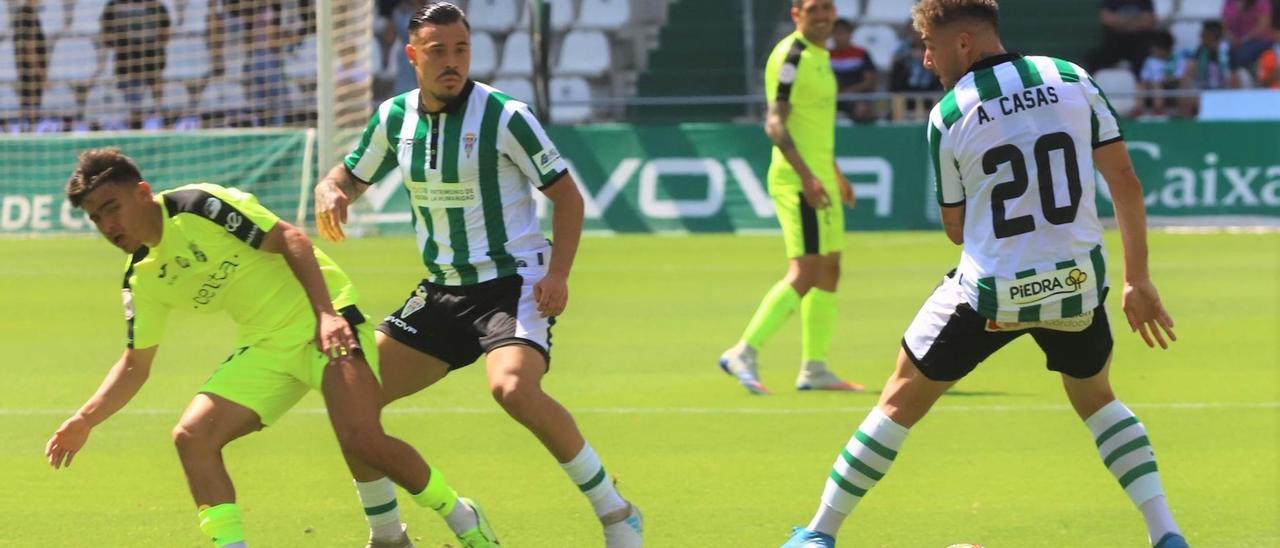 Alejandro Viedma, el nuevo fichaje del Ciudad de Lucena, durante el pasado curso con el Córdoba CF.