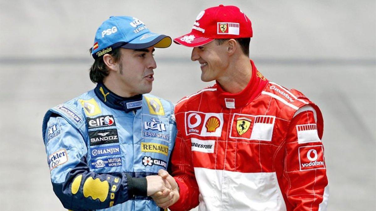 Schumacher se retiró en 2006 tras caer ante Alonso y volvió en 2010