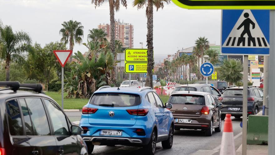 Corte de tráfico en el acceso norte de Benidorm: Guía para no dar demasiados rodeos