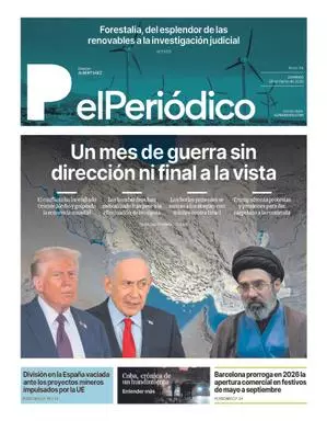 La portada de EL PERIÓDICO del 29 de marzo de 2026