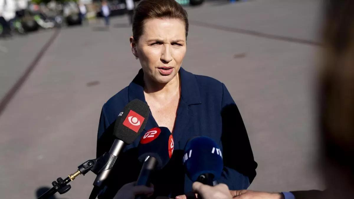La primera ministra de Dinamarca, Mette Frederiksen.