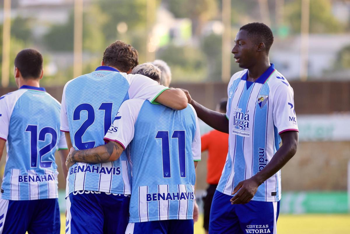 Foto del partido entre el Málaga CF 2-2 Al Ittihad