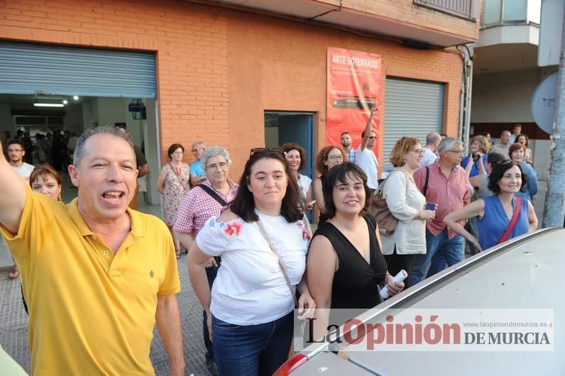 Inauguración de la exposición 'Arte soterrado'