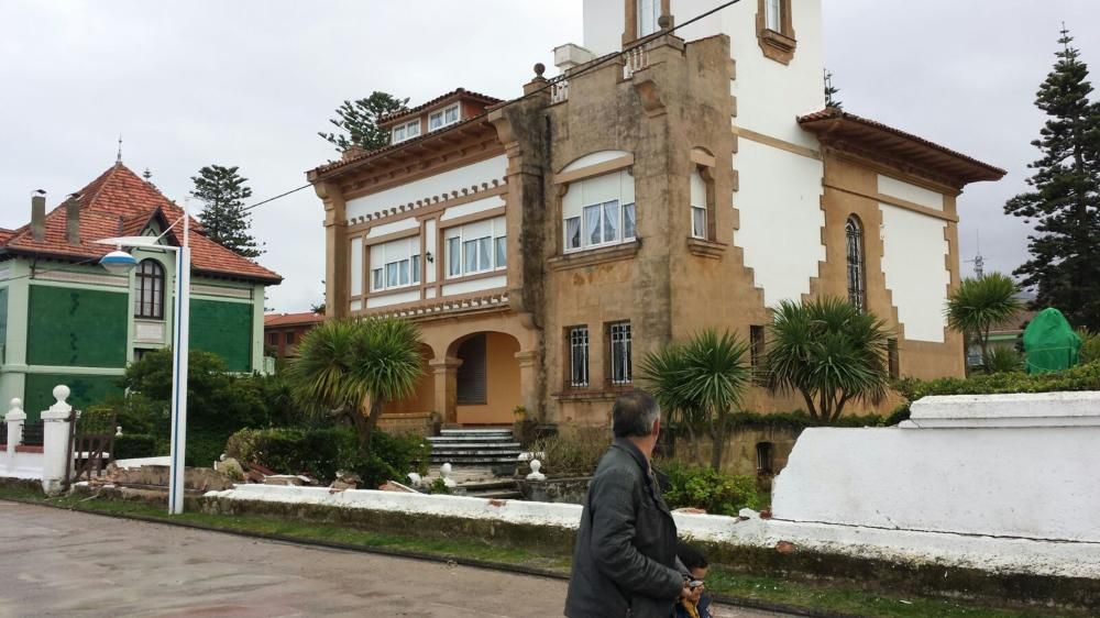 Temporal en Ribadesella