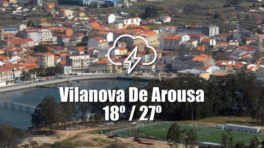 El tiempo en Vilanova de Arousa: previsión meteorológica para hoy, sábado 11 de julio