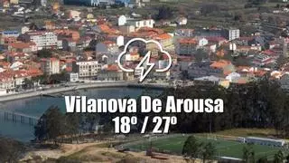 El tiempo en Vilanova de Arousa: previsión meteorológica para hoy, sábado 11 de julio