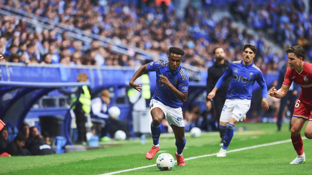 EN IMÁGENES: El Real Oviedo recibe al Getafe en el Tartiere