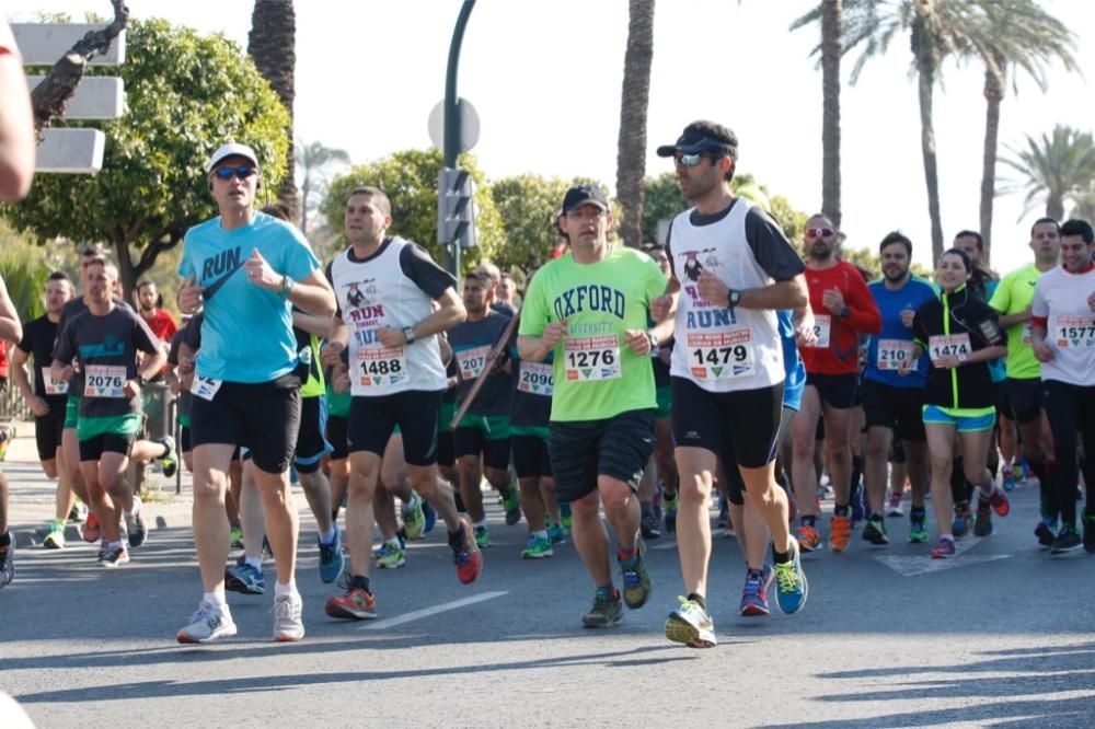 Media Maratón Murcia: Paso por Puente Reina Sofía