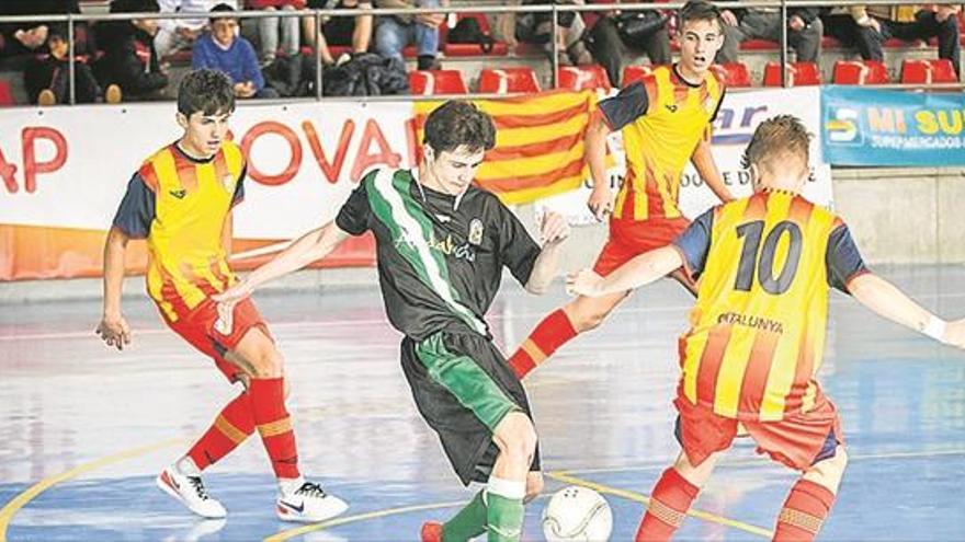 Un gol de Cataluña aparta a Andalucía de ir a la fase final