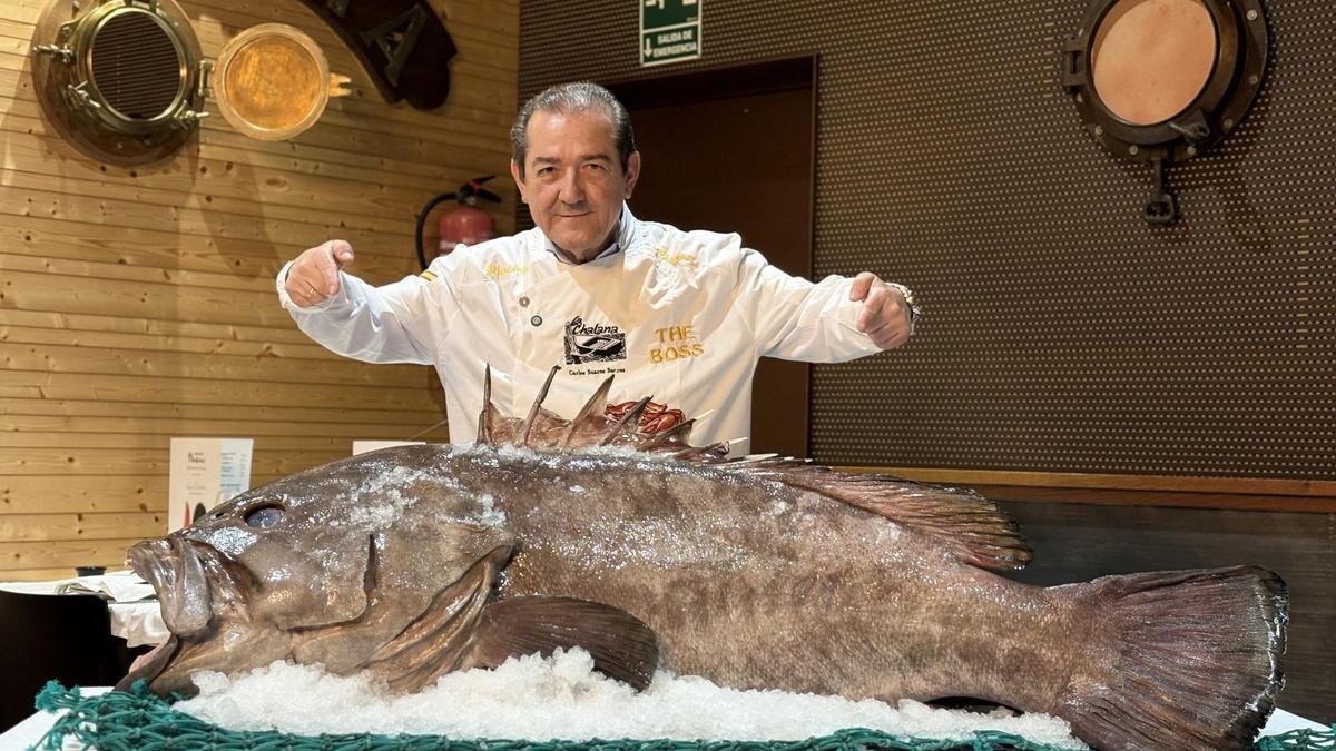 Carlos Suárez, propietario de La Chalana.