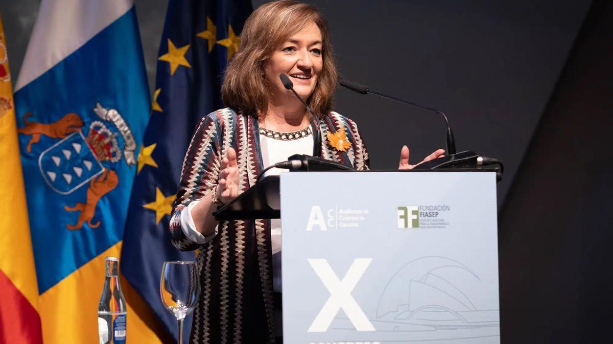 La presidenta de la AIReF, Cristina Herrero.