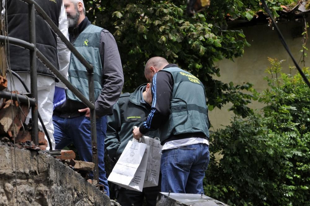 Fallece un hombre en un incendio en una casa de La Xerra, en Laviana