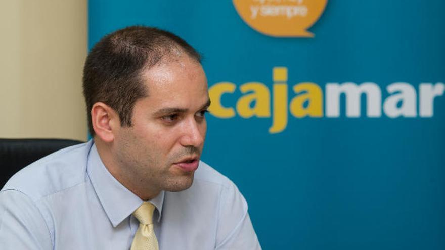 El director de Cajamar en el Archipiélago, Sergio Pérez.