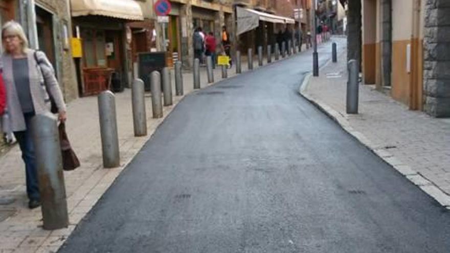 Els carrers Forns i Raval ja han estat objecte d&#039;una renovació integral