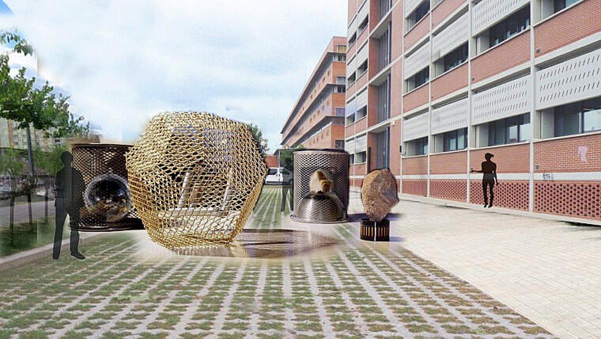Render del Jardí Geològic de la Zona Universitària