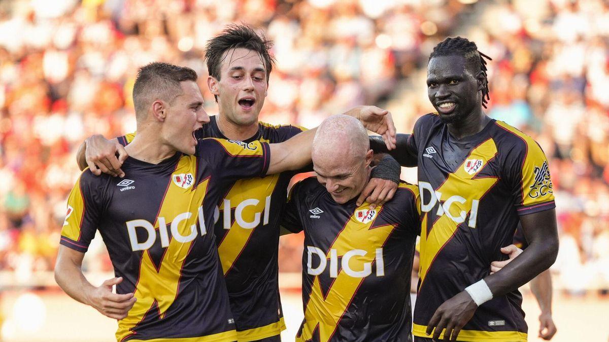 El Rayo Vallecano debutó con victoria en LaLiga EA Sports