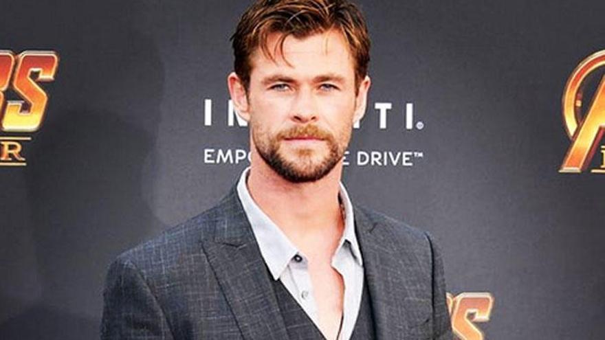 Chris Hemsworth enseña las garras por sus hijos