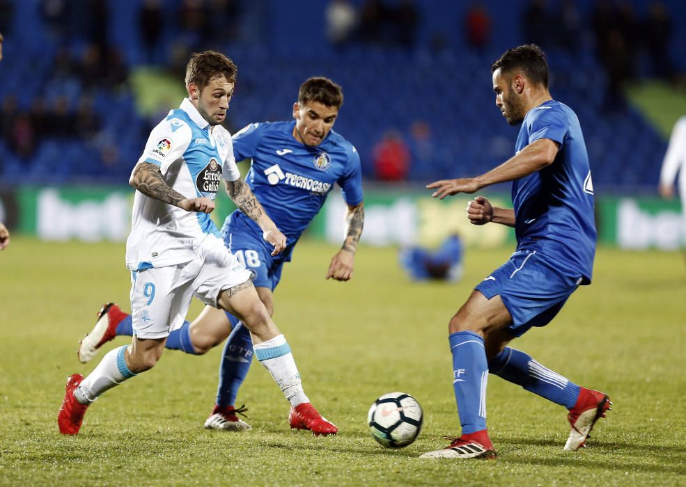 El Dépor sale goleado de Getafe