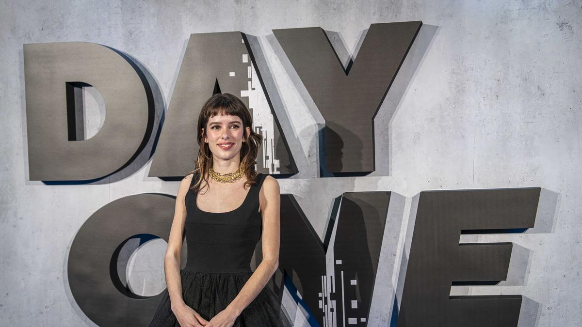 Alba Planas, en la presentación en Barcelona de la serie 'Day One'