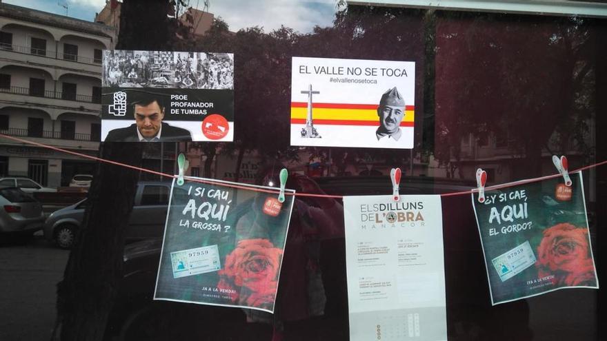 Ataque con carteles fascistas en la sede del PSOE de Manacor