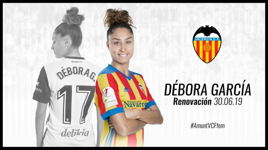 Débora García renueva con el Valencia CF Femenino