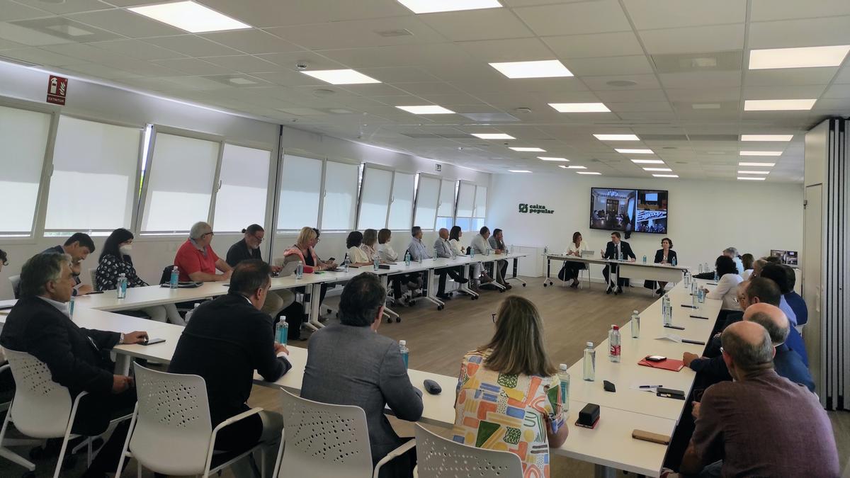 Un momento de la asamblea general de Cooperativas.