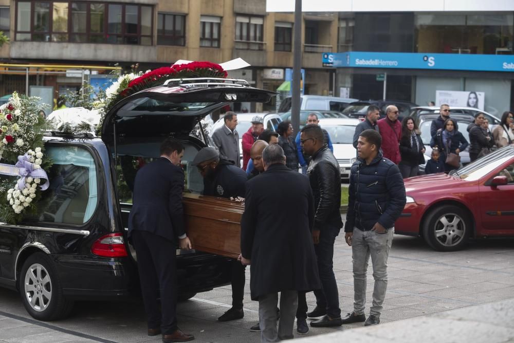 Funeral por Daniel Capellán en Avilés