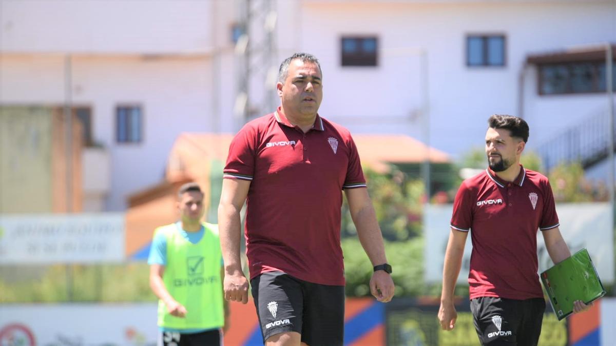 Germán Crespo, en el Municipal Vega de San Mateo.