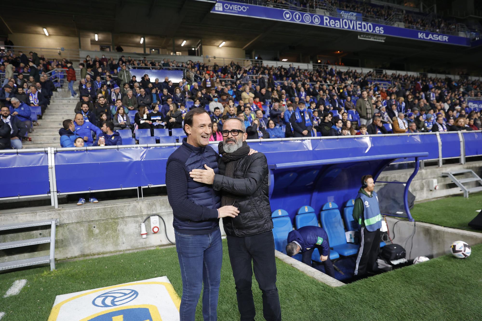 EN IMÁGENES: El Oviedo gana en casa por 1-0 frente al Mirandés