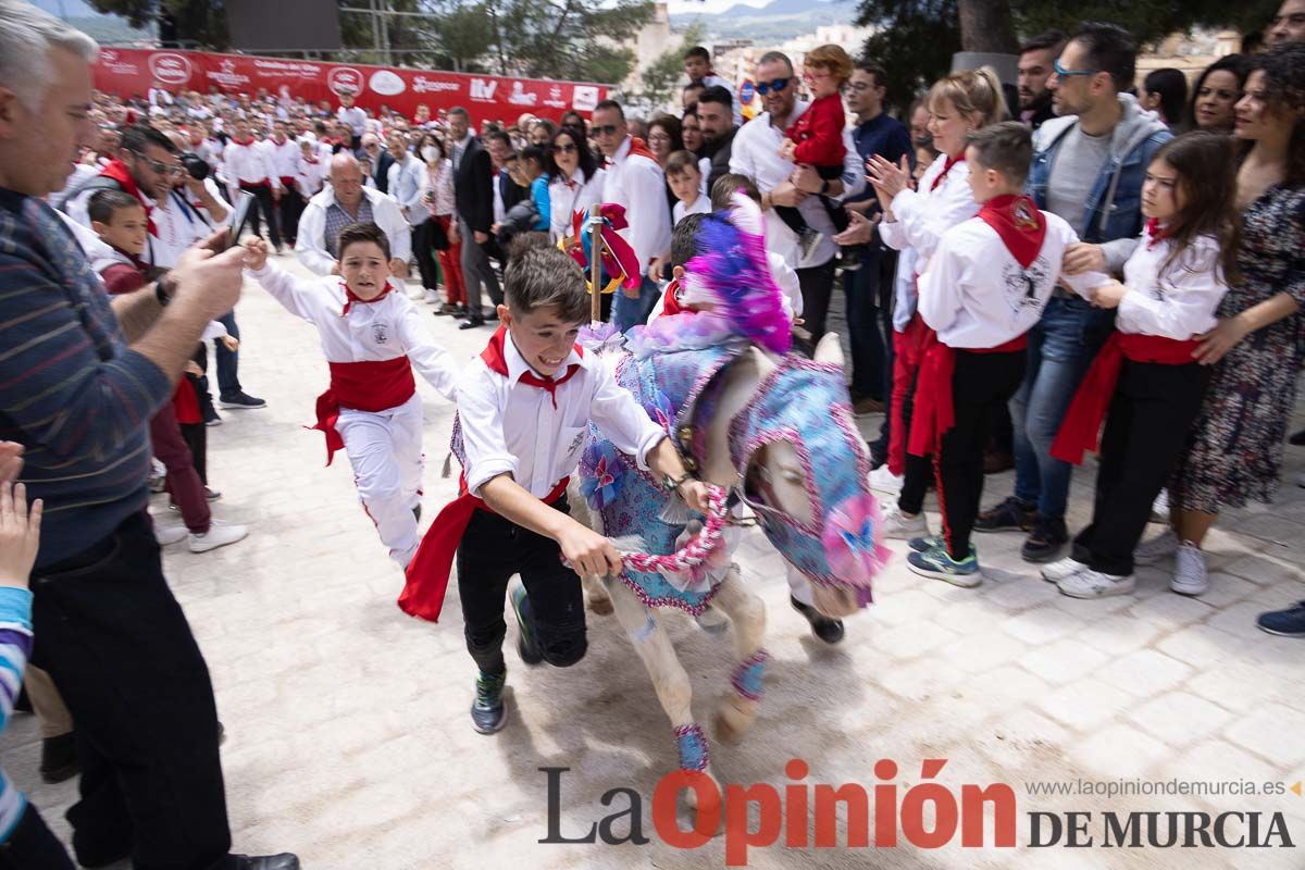 Desfile infantil en las Fiestas de Caravaca (Bando Caballos del Vino)