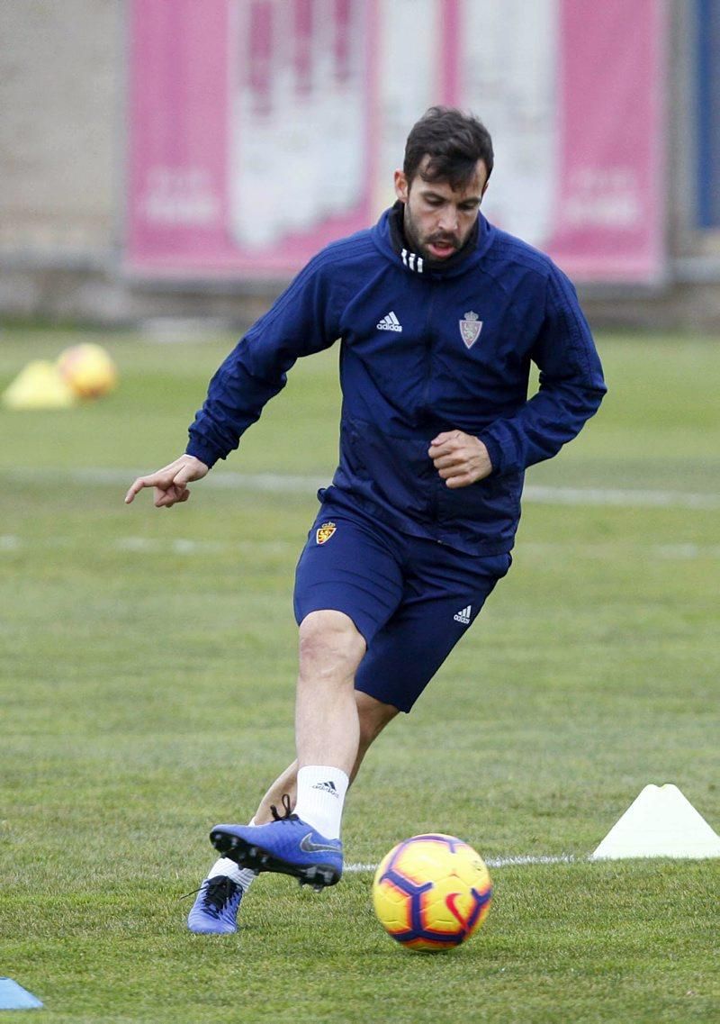 Entrenamiento del Real Zaragoza (22-1-2019)