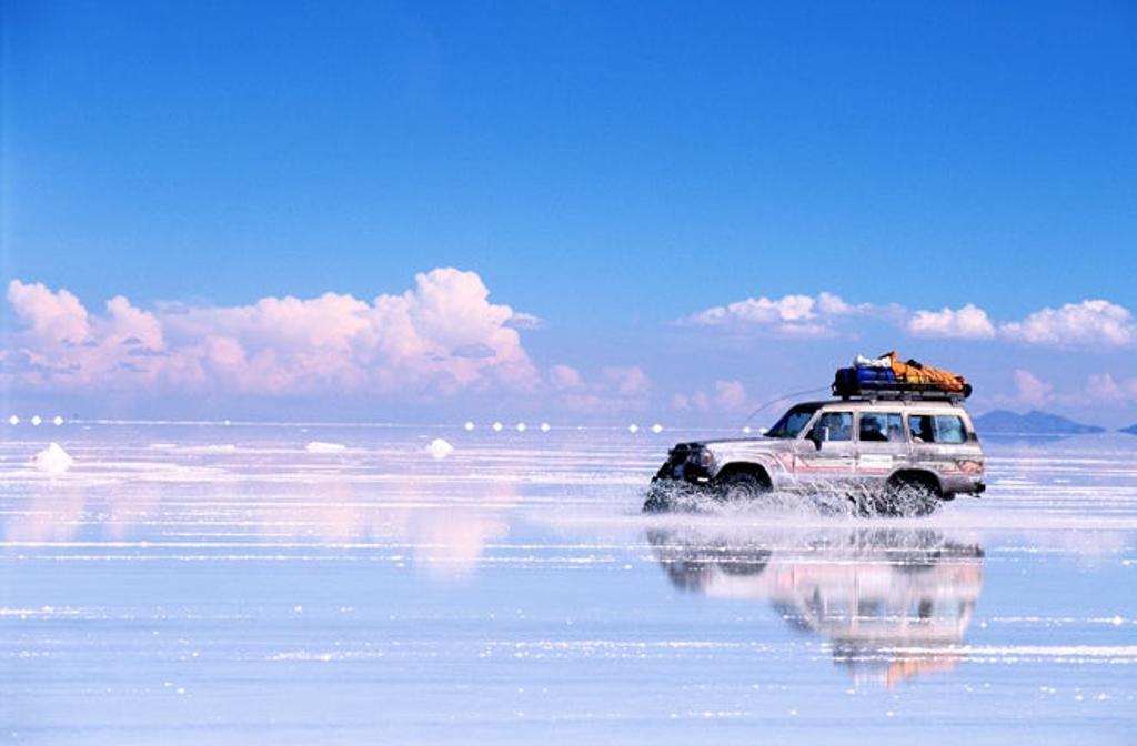 En Bolivia, el Salar de Uyuni
