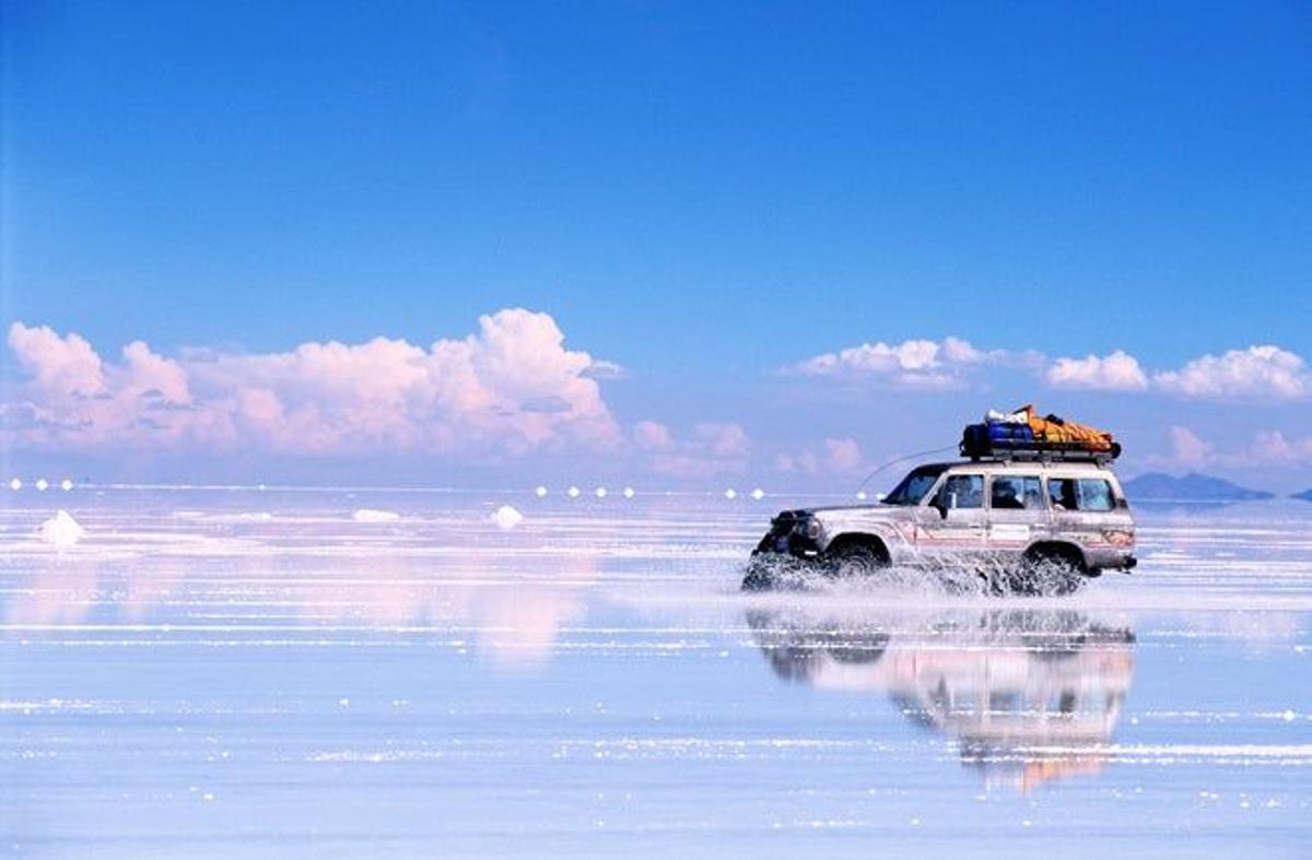 En Bolivia, el Salar de Uyuni