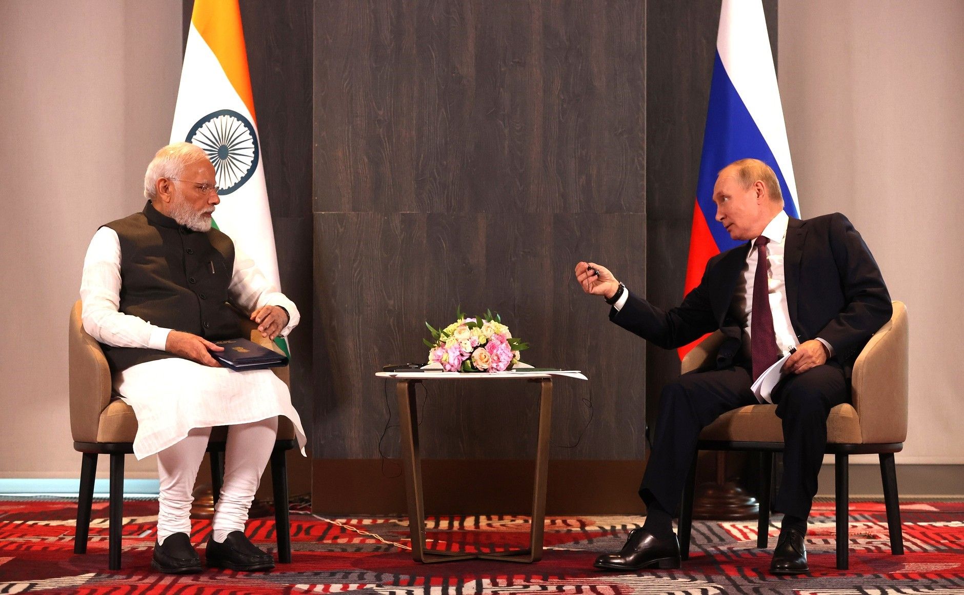 Narendra y Putin.