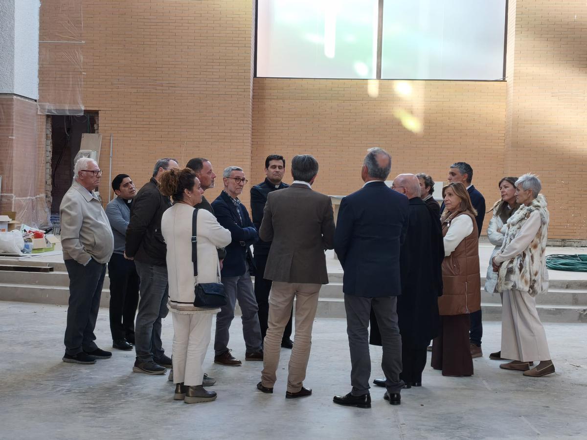 GALERÍA I El avance de las obras de la 'Sagrada Familia' de Benicàssim en imágenes