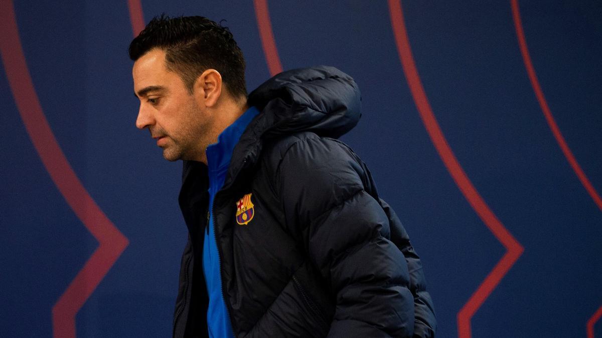 El entrenador del FC Barcelona, Xavi Hernández.