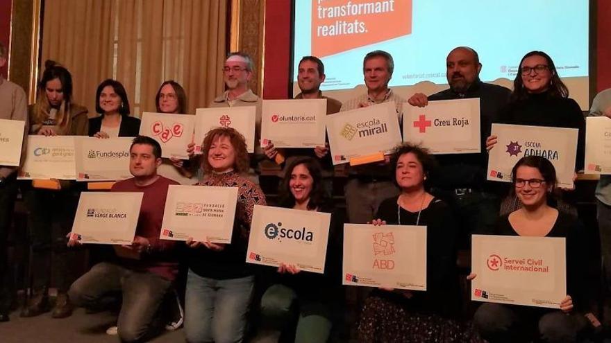 Participants en l&#039;acte de celebració