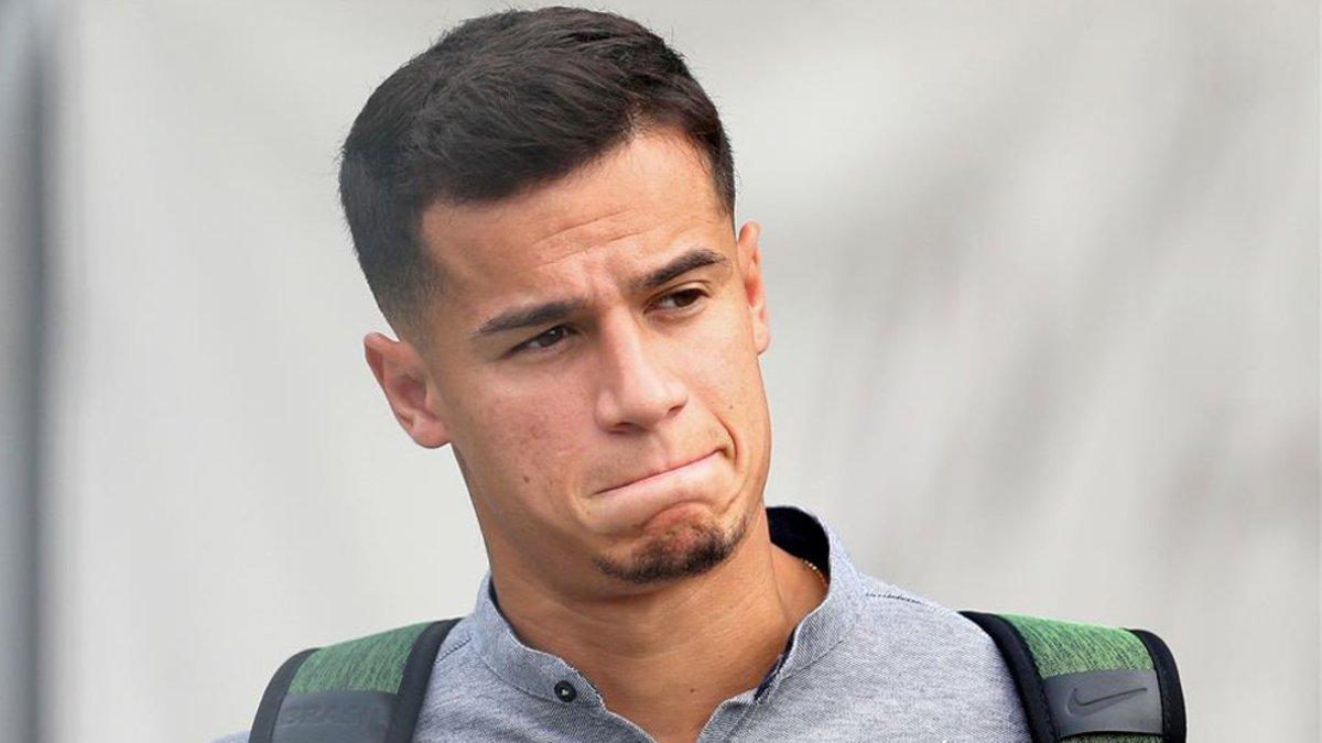 Coutinho, pensativo en una imagen de archivo