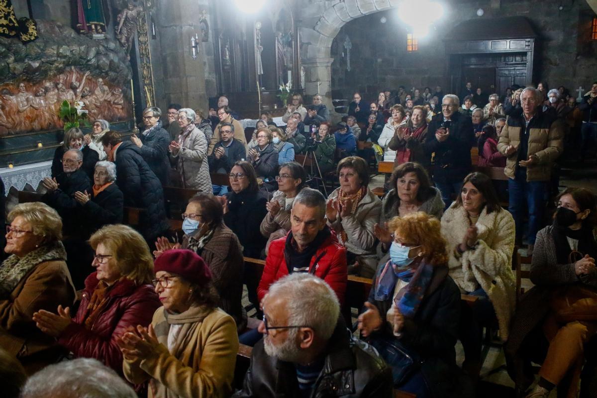 La iglesia de San Francisco se llenó para escuchar a Tolemia´s